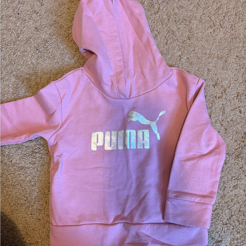 Puma Kids Light Pink Hoodie